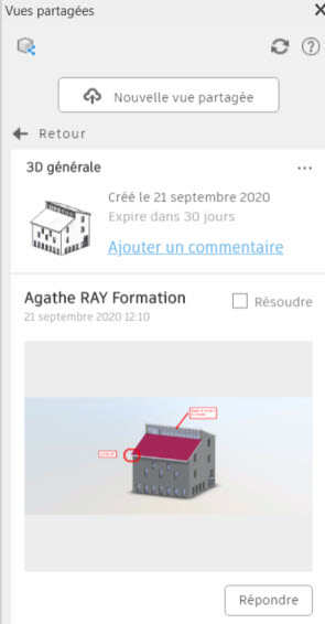 synchronisation commentaire synchroniser commentaires vues partagées